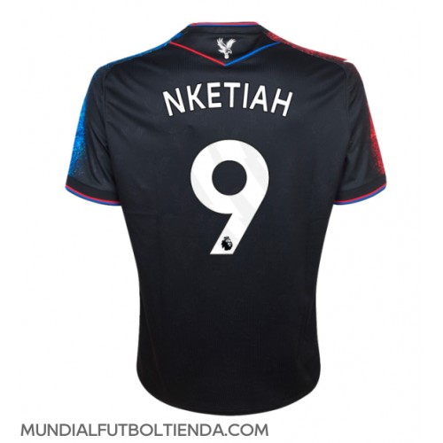 Camiseta Crystal Palace Eddie Nketiah #9 Tercera Equipación Replica 2024-25 mangas cortas